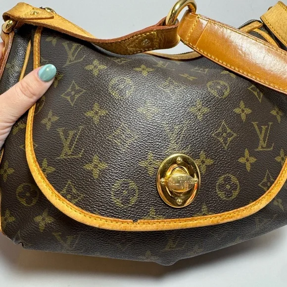 SOLD Louis Vuitton Monogram Tulum PM Crescent Shoulder Bag Discontinued - Picture 15 of 16